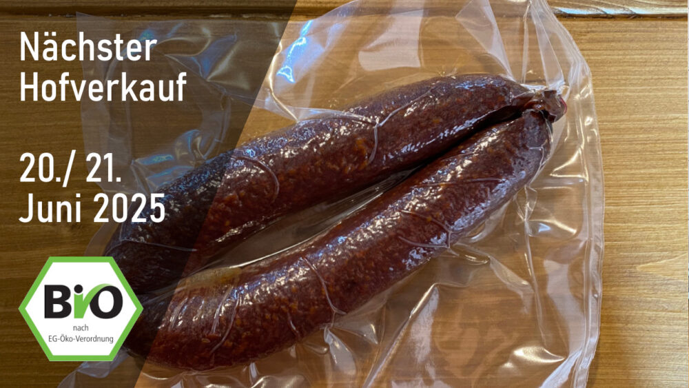Eine Salami im Ring