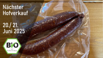 Eine Salami im Ring